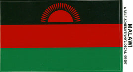 Malawi Vinyl Flag Decal