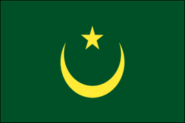 Old Mauritania Polyester Flag