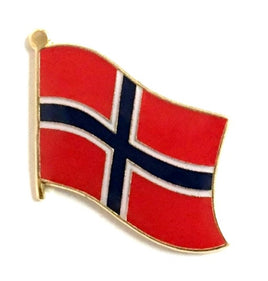 Norway Flag Lapel Pins Single