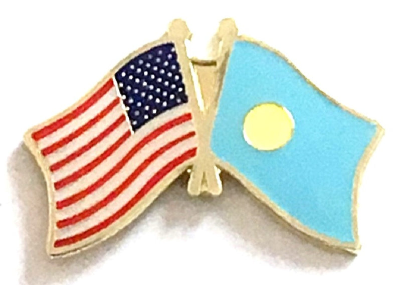 Palau World Flag Lapel Pin Country Friendship Brooch World Flags Direct 3888