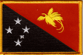 Papua New Guinea Flag Patch