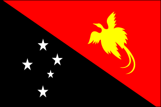 Papua New Guinea Polyester Flag