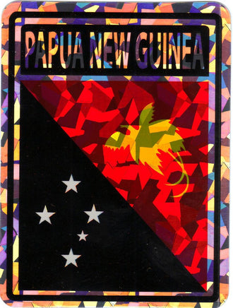 Papua New Guinea Reflective Decal