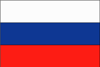 Russia 3ft x 5ft Polyester Flag