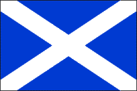 Scotland St. Andrews Cross Polyester Flag