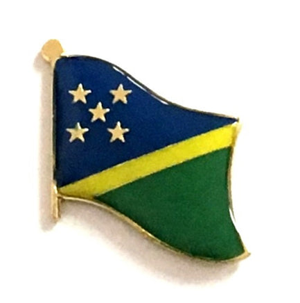 Solomon Islands Flag Lapel Pins Single