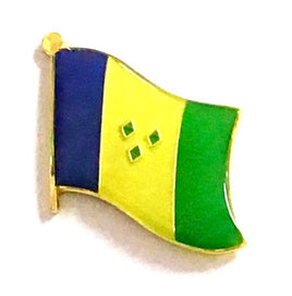 St. Vincent & Grenadines Flag Lapel Pin Single